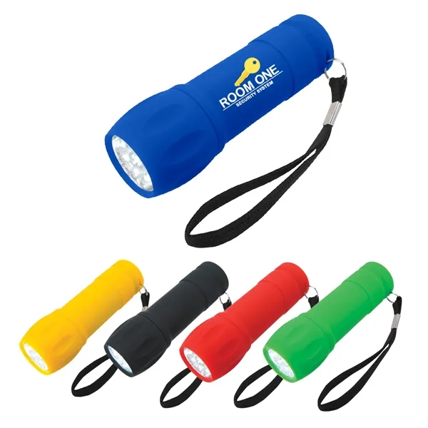 Rubberized Torch Light With Strap - Rubberized Torch Light With Strap - Image 0 of 10