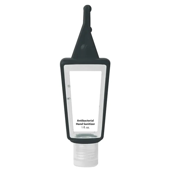 1 Oz. Hand Sanitizer In Silicone Holder