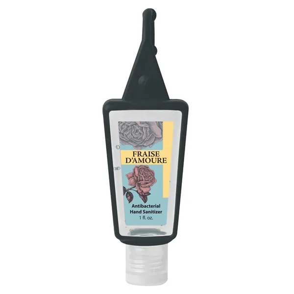 1 Oz. Hand Sanitizer In Silicone Holder