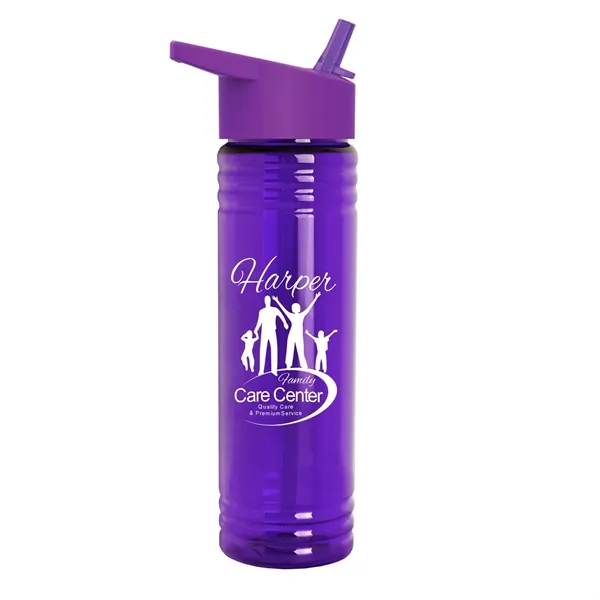 Garyline® Slim Fit Bottle with Flip-Straw Lid - 24 oz. - Garyline® Slim Fit Bottle with Flip-Straw Lid - 24 oz. - Image 8 of 399