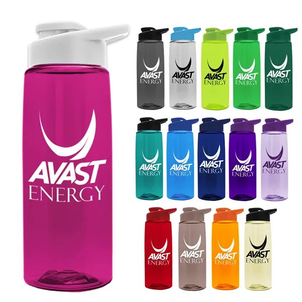 Garyline® Flair Tritan® Bottle with Drink-Thru Lid - 26 oz. - Garyline® Flair Tritan® Bottle with Drink-Thru Lid - 26 oz. - Image 0 of 839
