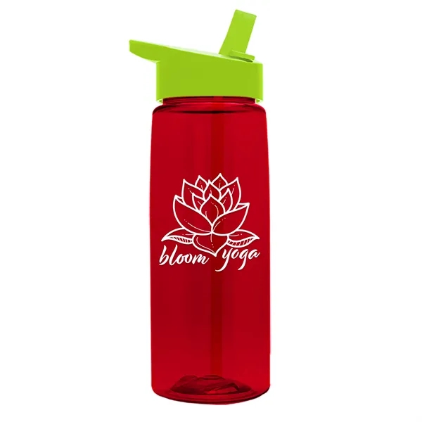 Garyline® Flair Tritan® Bottle with Flip-Straw Lid - 26 oz. - Garyline® Flair Tritan® Bottle with Flip-Straw Lid - 26 oz. - Image 473 of 583