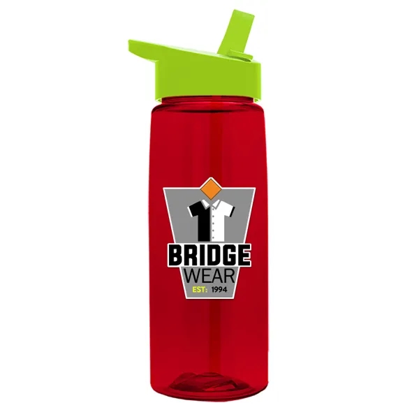 Garyline® Flair Tritan® Bottle with Flip-Straw Lid - 26 oz. - Garyline® Flair Tritan® Bottle with Flip-Straw Lid - 26 oz. - Image 474 of 583