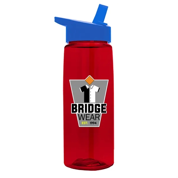 Garyline® Flair Tritan® Bottle with Flip-Straw Lid - 26 oz. - Garyline® Flair Tritan® Bottle with Flip-Straw Lid - 26 oz. - Image 480 of 583