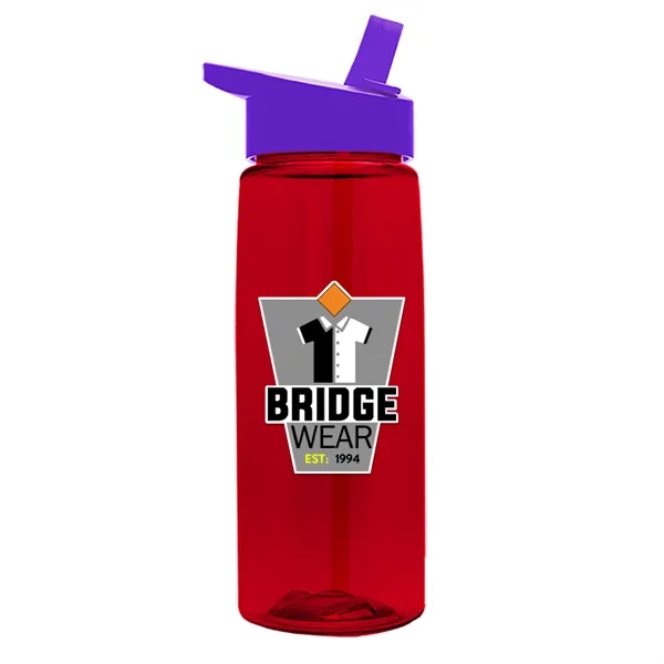 Garyline® Flair Tritan® Bottle with Flip-Straw Lid - 26 oz. - Garyline® Flair Tritan® Bottle with Flip-Straw Lid - 26 oz. - Image 482 of 583