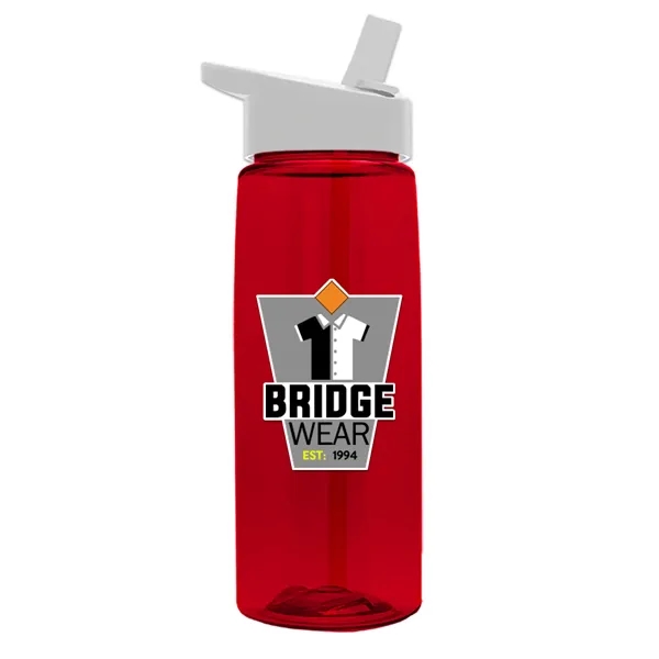 Garyline® Flair Tritan® Bottle with Flip-Straw Lid - 26 oz. - Garyline® Flair Tritan® Bottle with Flip-Straw Lid - 26 oz. - Image 484 of 583