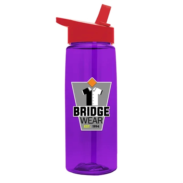 Garyline® Flair Tritan® Bottle with Flip-Straw Lid - 26 oz. - Garyline® Flair Tritan® Bottle with Flip-Straw Lid - 26 oz. - Image 518 of 583