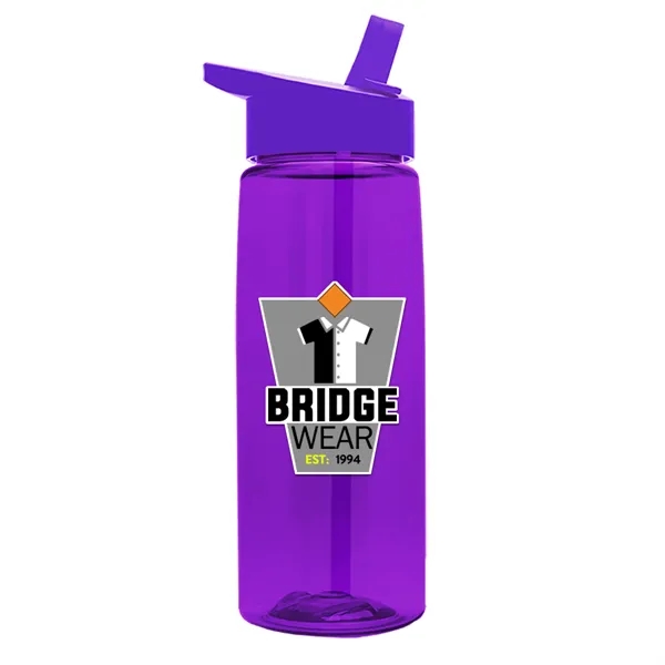Garyline® Flair Tritan® Bottle with Flip-Straw Lid - 26 oz. - Garyline® Flair Tritan® Bottle with Flip-Straw Lid - 26 oz. - Image 522 of 583