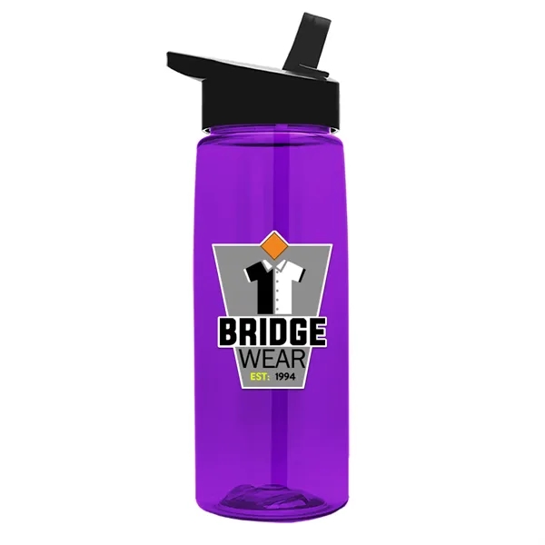 Garyline® Flair Tritan® Bottle with Flip-Straw Lid - 26 oz. - Garyline® Flair Tritan® Bottle with Flip-Straw Lid - 26 oz. - Image 525 of 583