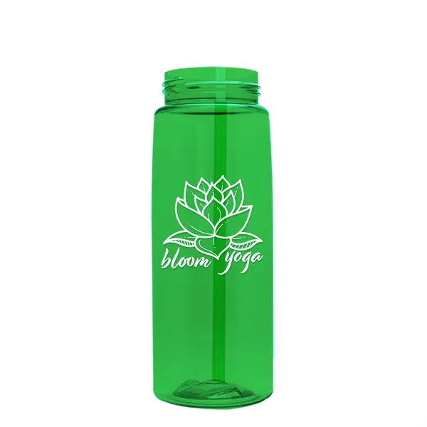 Garyline® Flair Tritan® Bottle with Flip-Straw Lid - 26 oz. - Garyline® Flair Tritan® Bottle with Flip-Straw Lid - 26 oz. - Image 564 of 583