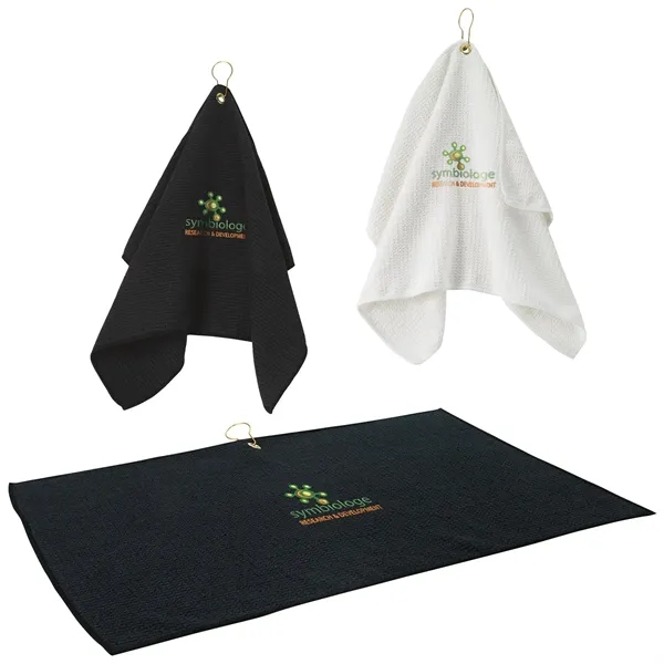 Golf Waffle Towel - Golf Waffle Towel - Image 0 of 4