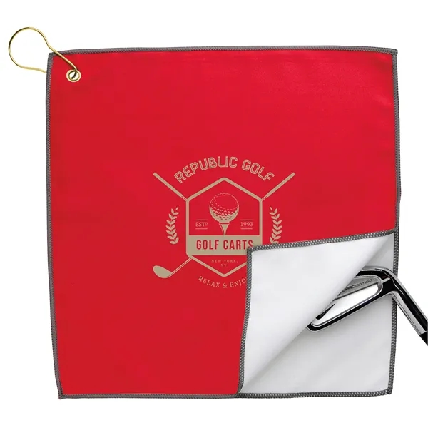 Good Value™ RPET Double Layer Golf Towel - Good Value™ RPET Double Layer Golf Towel - Image 0 of 4