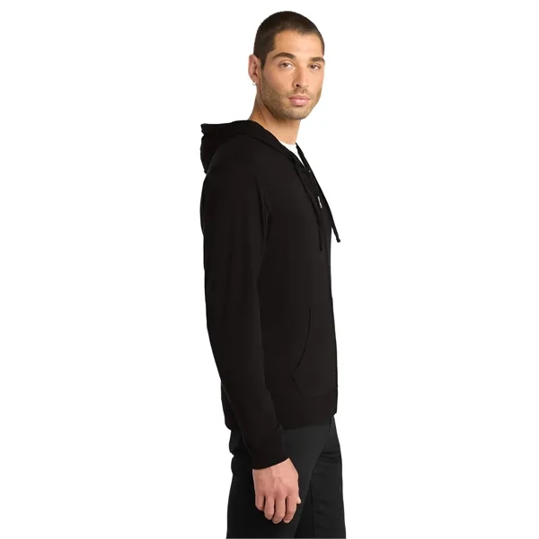 District® Young Men's Jersey Full-Zip Hoodie - District® Young Men's Jersey Full-Zip Hoodie - Image 4 of 7