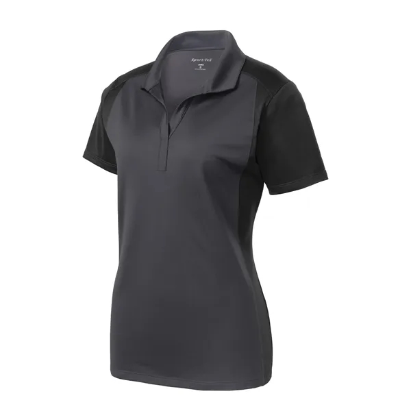 Sport-Tek® Ladies' Colorblock Micropique Sport-Wick® Polo - Sport-Tek® Ladies' Colorblock Micropique Sport-Wick® Polo - Image 11 of 32