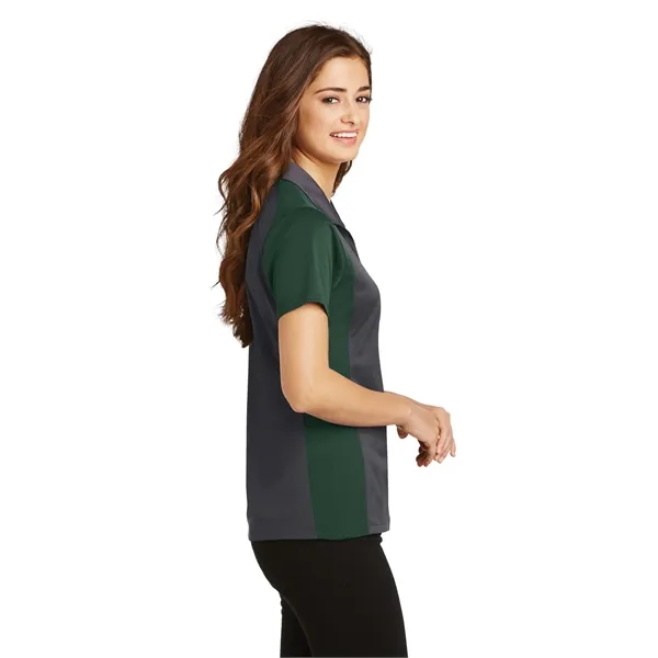 Sport-Tek® Ladies' Colorblock Micropique Sport-Wick® Polo - Sport-Tek® Ladies' Colorblock Micropique Sport-Wick® Polo - Image 12 of 32