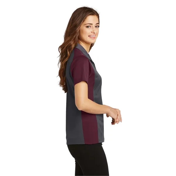 Sport-Tek® Ladies' Colorblock Micropique Sport-Wick® Polo - Sport-Tek® Ladies' Colorblock Micropique Sport-Wick® Polo - Image 15 of 32