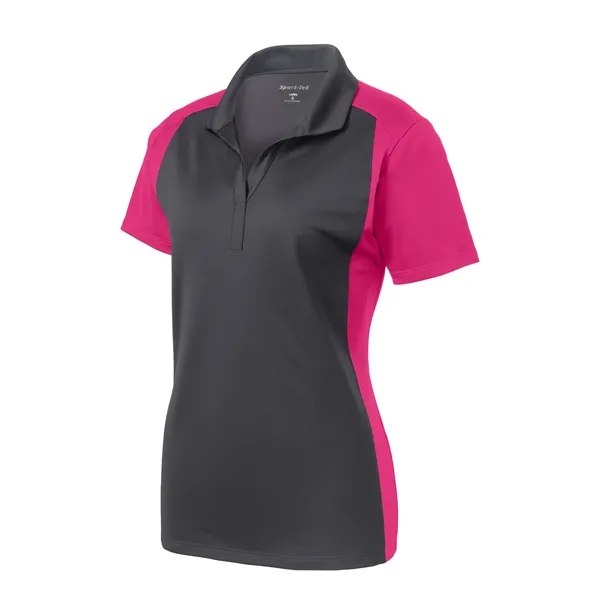 Sport-Tek® Ladies' Colorblock Micropique Sport-Wick® Polo - Sport-Tek® Ladies' Colorblock Micropique Sport-Wick® Polo - Image 20 of 32