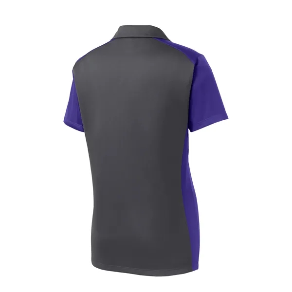 Sport-Tek® Ladies' Colorblock Micropique Sport-Wick® Polo - Sport-Tek® Ladies' Colorblock Micropique Sport-Wick® Polo - Image 22 of 32