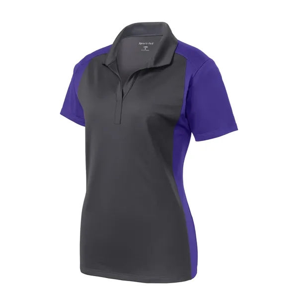 Sport-Tek® Ladies' Colorblock Micropique Sport-Wick® Polo - Sport-Tek® Ladies' Colorblock Micropique Sport-Wick® Polo - Image 23 of 32