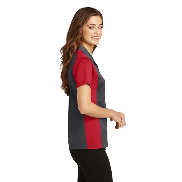 Sport-Tek® Ladies' Colorblock Micropique Sport-Wick® Polo - Sport-Tek® Ladies' Colorblock Micropique Sport-Wick® Polo - Image 27 of 32