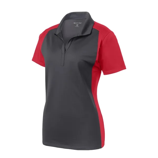 Sport-Tek® Ladies' Colorblock Micropique Sport-Wick® Polo - Sport-Tek® Ladies' Colorblock Micropique Sport-Wick® Polo - Image 29 of 32