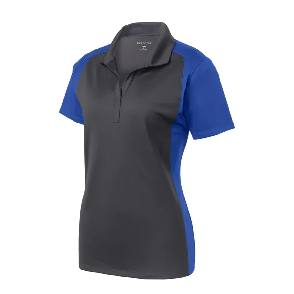 Sport-Tek® Ladies' Colorblock Micropique Sport-Wick® Polo - Sport-Tek® Ladies' Colorblock Micropique Sport-Wick® Polo - Image 32 of 32