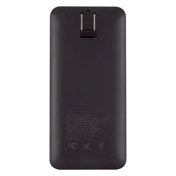 5-In-1 Wireless Charging Power Bank - 5-In-1 Wireless Charging Power Bank - Image 7 of 9