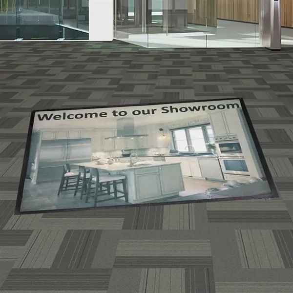 3' x 5' Point Of Purchase Dye Sublimated Floor Mat - 3' x 5' Point Of Purchase Dye Sublimated Floor Mat - Image 1 of 3