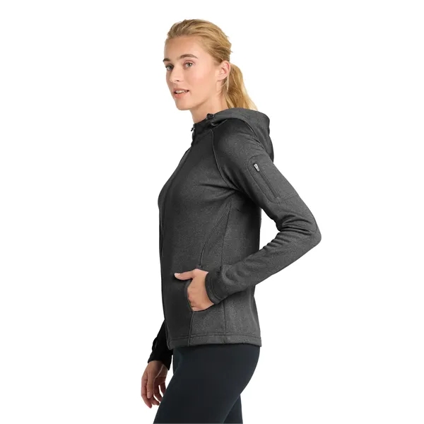 Sport-Tek® Ladies Tech Fleece Full-Zip Hooded Jacket - Sport-Tek® Ladies Tech Fleece Full-Zip Hooded Jacket - Image 7 of 15