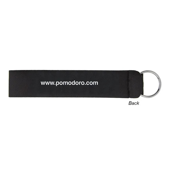 Neoprene Wristband With Key Ring - Neoprene Wristband With Key Ring - Image 6 of 6