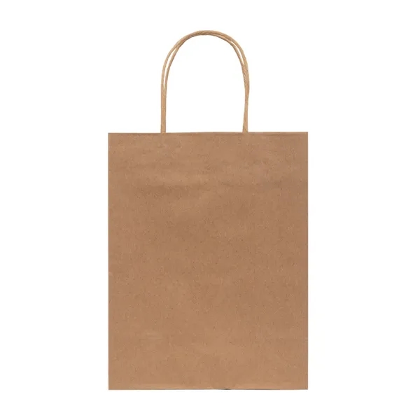 J- Fold Natural Kraft Shopping Bag - J- Fold Natural Kraft Shopping Bag - Image 2 of 2