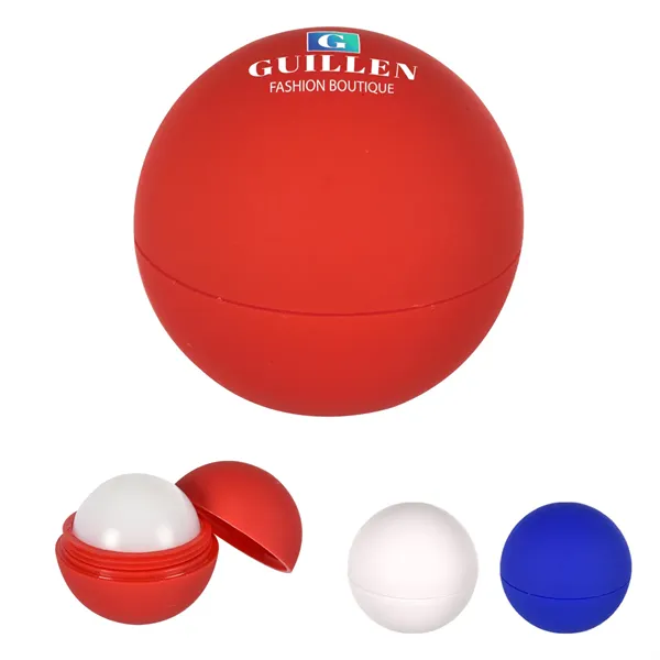Rubberized Lip Moisturizer Ball - Rubberized Lip Moisturizer Ball - Image 0 of 6