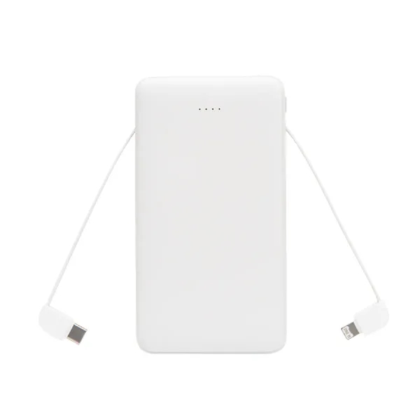 10,000 mAh Power Bank With Integrated Cables - 10,000 mAh Power Bank With Integrated Cables - Image 9 of 10