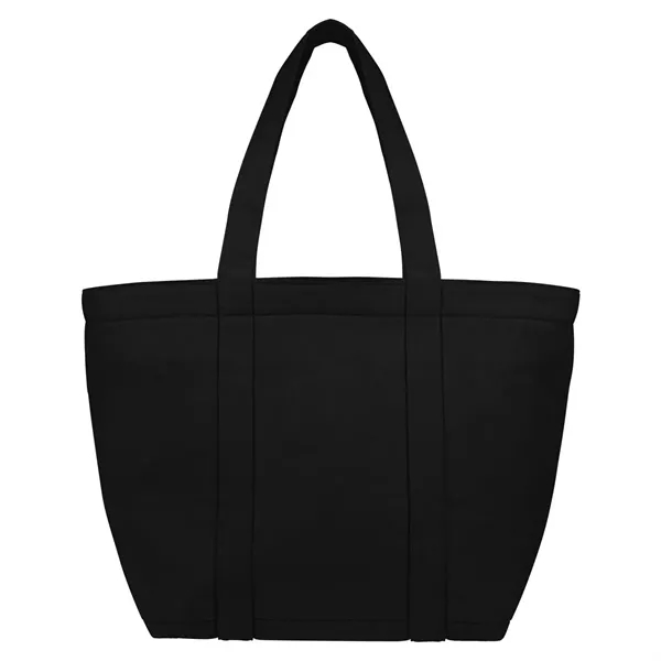 Aware™ 8 Oz. 20 Can Recycled Cotton Cooler Tote Bag - Aware™ 8 Oz. 20 Can Recycled Cotton Cooler Tote Bag - Image 5 of 13