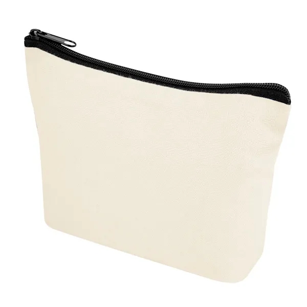 Aware™ 10 Oz. Recycled Cotton Zip Pouch - Aware™ 10 Oz. Recycled Cotton Zip Pouch - Image 7 of 8