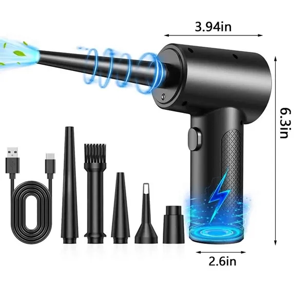 Electric Rechargeable Cordless Air Blower - Electric Rechargeable Cordless Air Blower - Image 1 of 5