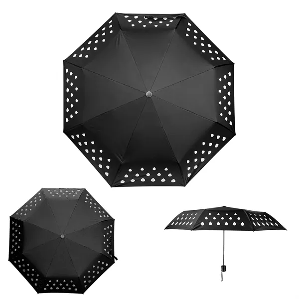 42" Color Changing Umbrella With 100% rPET Canopy - 42" Color Changing Umbrella With 100% rPET Canopy - Image 6 of 6