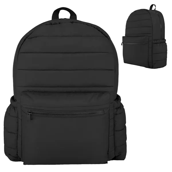 Luxe Puffer rPET Backpack - Luxe Puffer rPET Backpack - Image 1 of 3