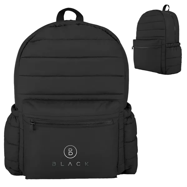 Luxe Puffer rPET Backpack - Luxe Puffer rPET Backpack - Image 2 of 3