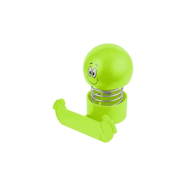Custom Smiley Bobble Head Phone Holder