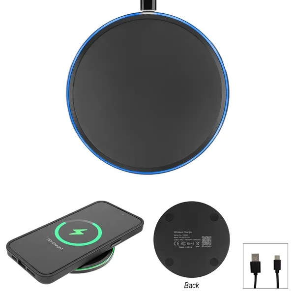 Custom 15W Slim Wireless Charging Pad