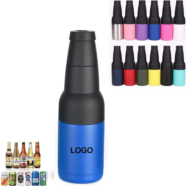 3 in 1 Beer Bottle and Can Cooler - 3 in 1 Beer Bottle and Can Cooler - Image 0 of 4