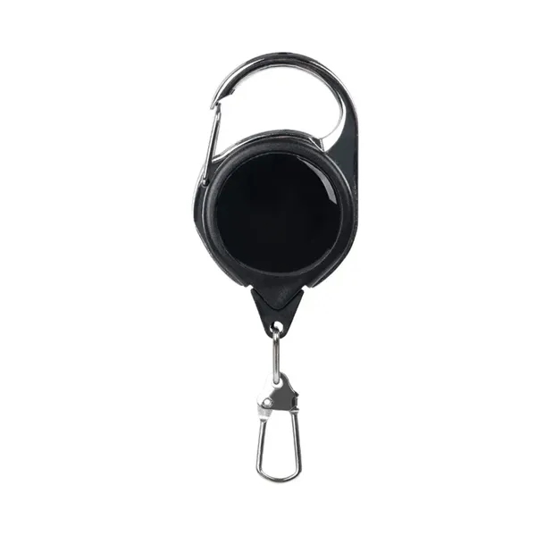 Telescopic Keychain Badge Reel Carabiner - Telescopic Keychain Badge Reel Carabiner - Image 2 of 2