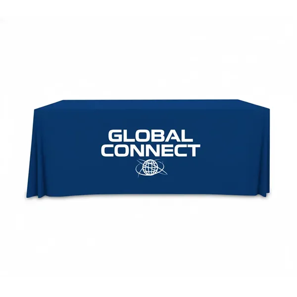 Premium Full Color Table Covers & Throws - 3 sided 6' x 2.5' - Premium Full Color Table Covers & Throws - 3 sided 6' x 2.5' - Image 0 of 9