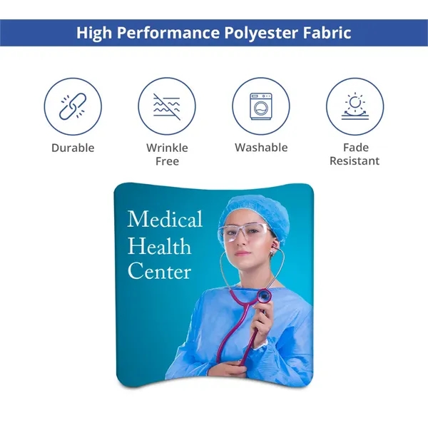 Curve Pillow Case Backdrop Single Sided Package (10Ft x 8Ft) - Curve Pillow Case Backdrop Single Sided Package (10Ft x 8Ft) - Image 1 of 6