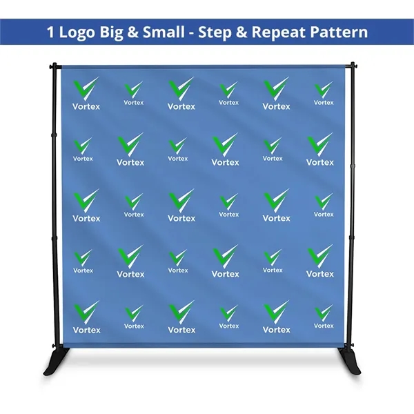 Step and Repeat Backdrop, Single Sided Package (10ft x 8ft) - Step and Repeat Backdrop, Single Sided Package (10ft x 8ft) - Image 5 of 15