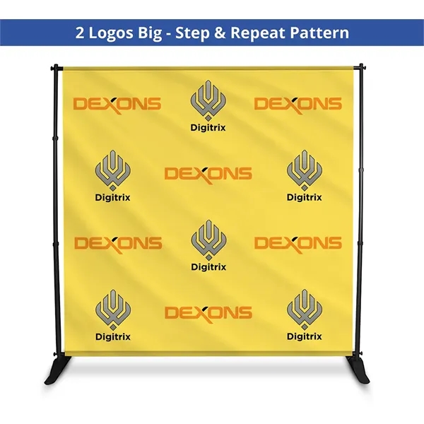 Step and Repeat Backdrop, Single Sided Package (10ft x 8ft) - Step and Repeat Backdrop, Single Sided Package (10ft x 8ft) - Image 7 of 15