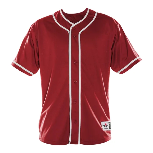 Diamond Full Button Baseball Shirt - Diamond Full Button Baseball Shirt - Image 0 of 7