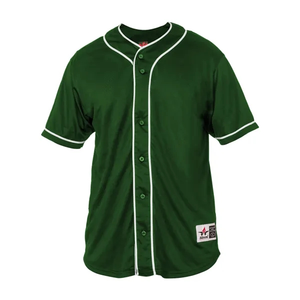 Diamond Full Button Baseball Shirt - Diamond Full Button Baseball Shirt - Image 1 of 7