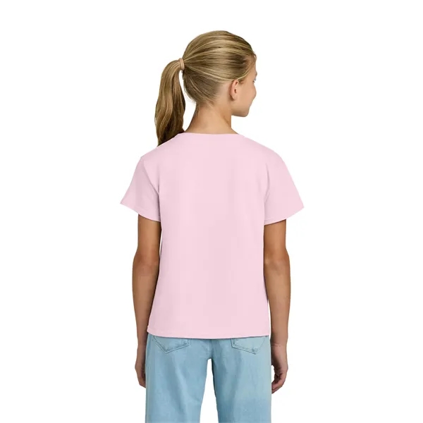Gildan Youth Light Cotton Tee - Gildan Youth Light Cotton Tee - Image 5 of 34